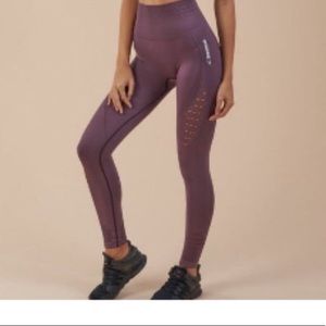 GymShark Energy + Seamless Legging Purple Sz M